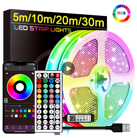 RGB Led Strip Lights 5m 10m 20m 30m